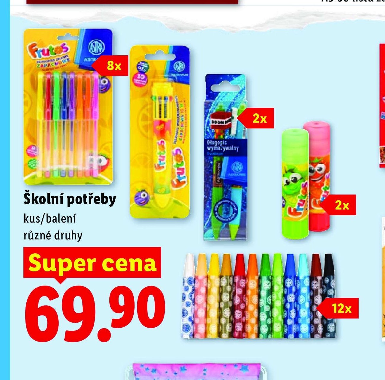 Školní potřeby
