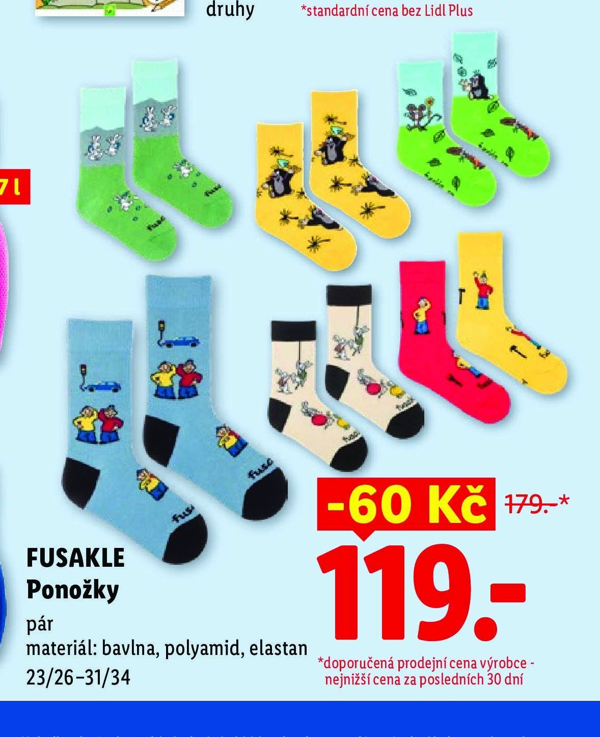 FUSAKLE Ponožky