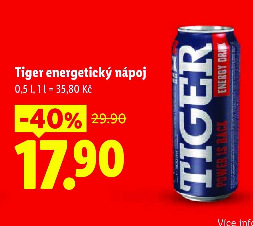Tiger energetický nápoj