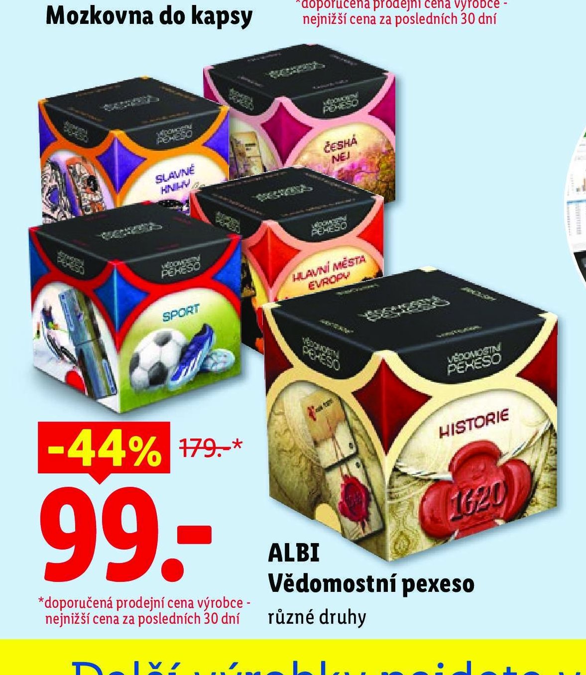 ALBI Vědomostní pexeso