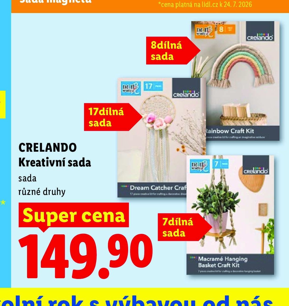 CRELANDO Kreativní sada
