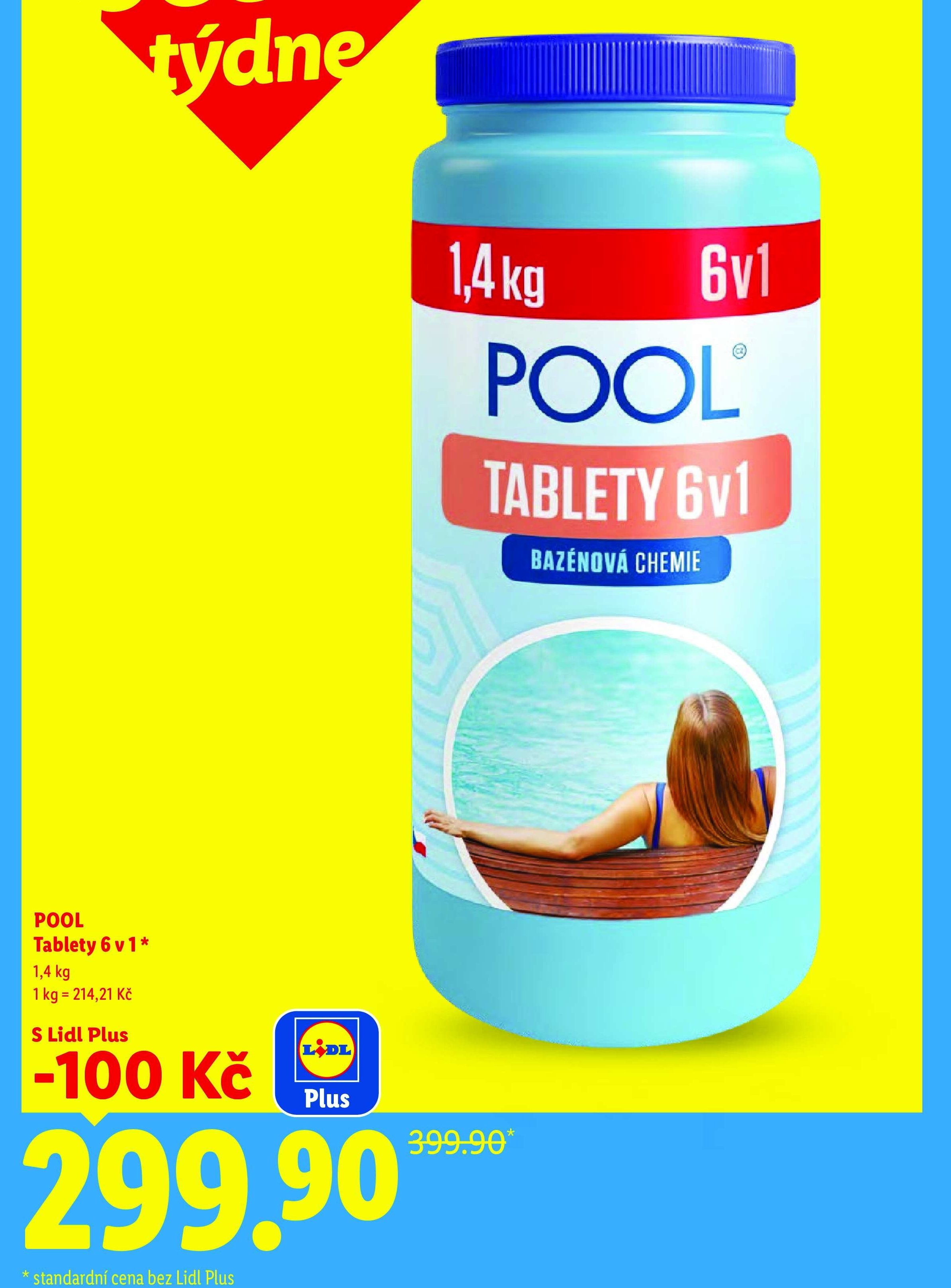 POOL Tablety 6 v 1