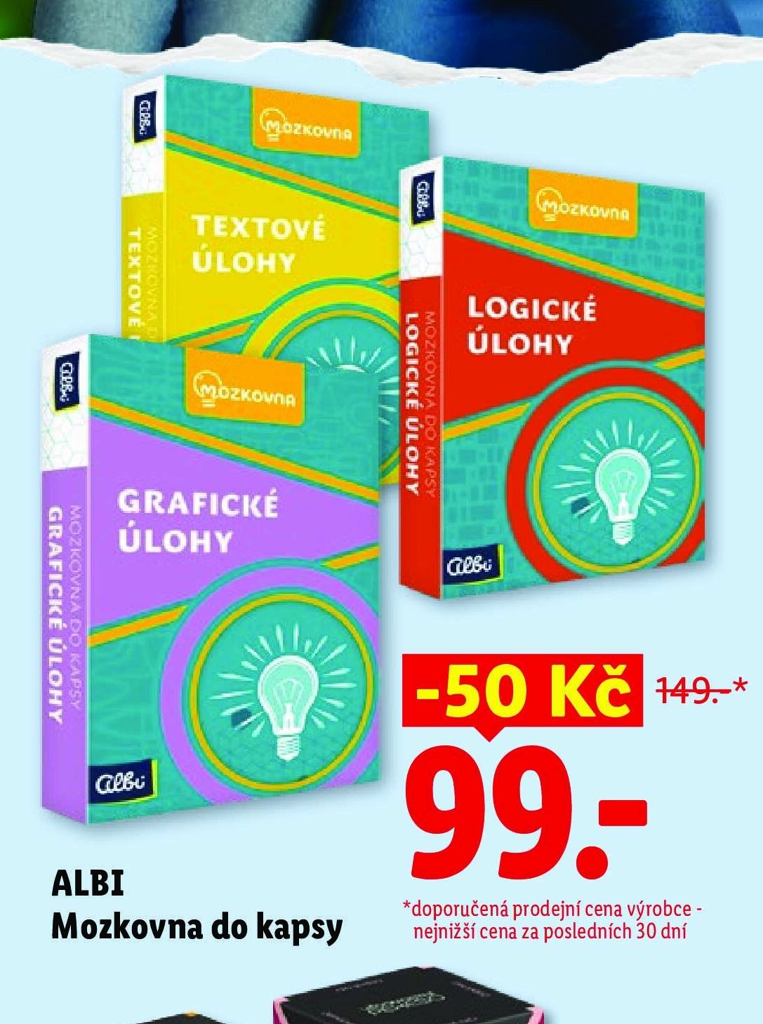 ALBI Mozkovna do kapsy