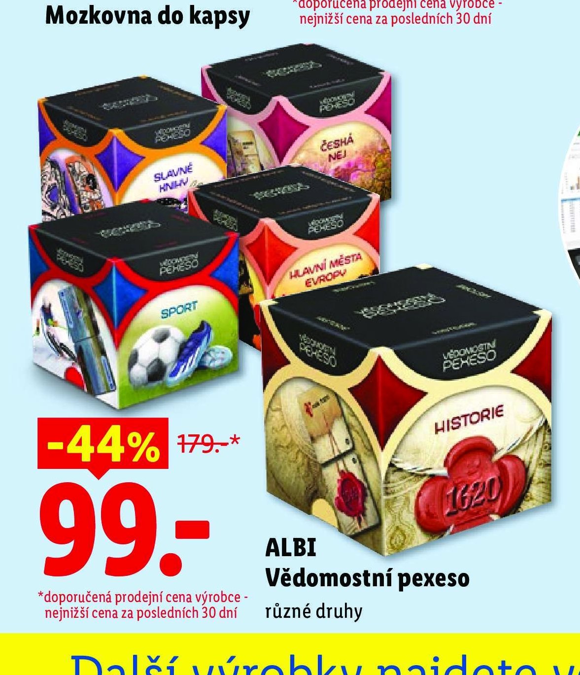 ALBI Vědomostní pexeso