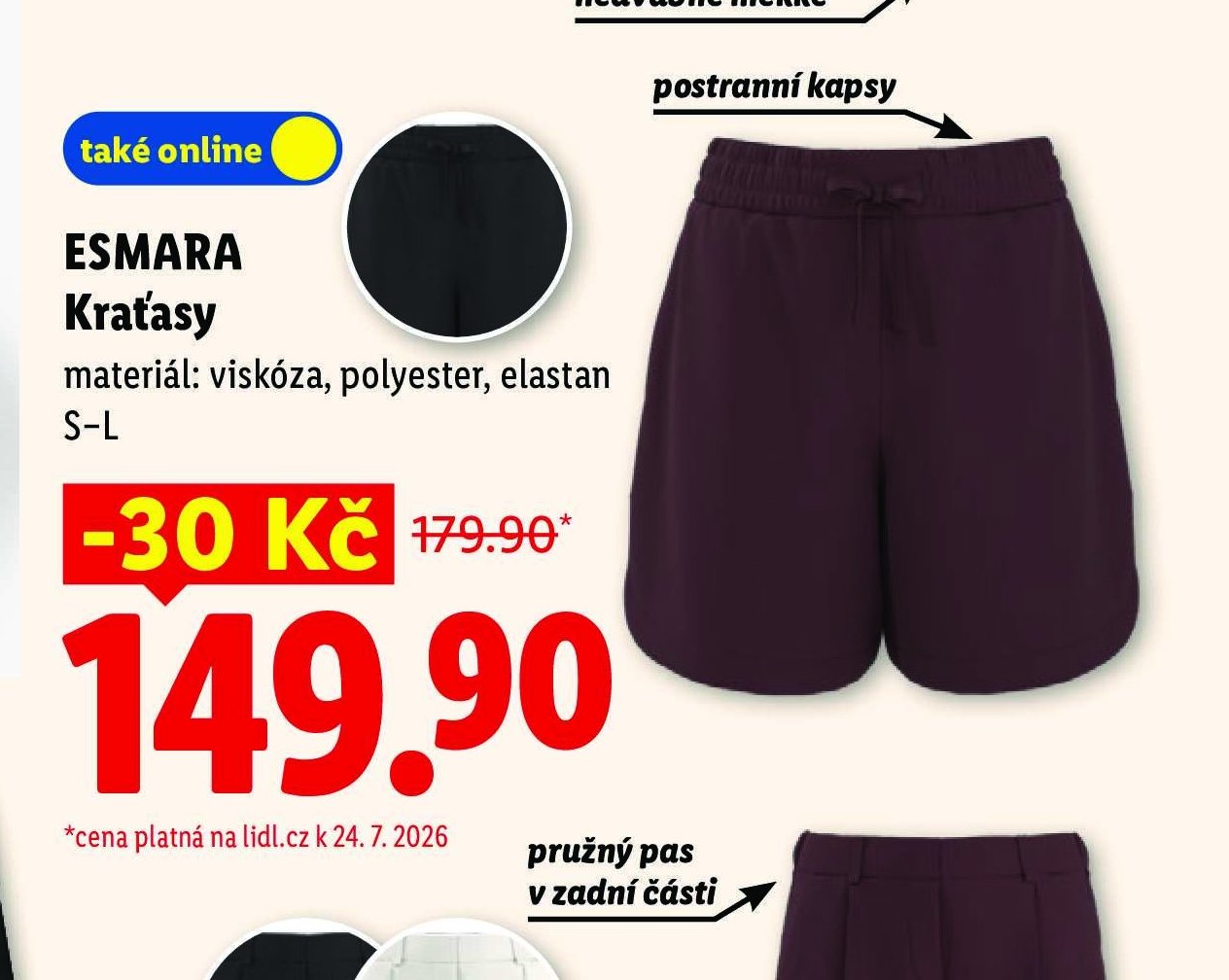 ESMARA Kraťasy
