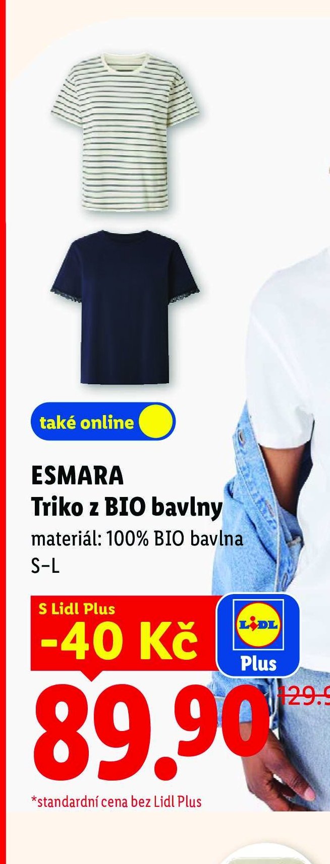 ESMARA Triko z BIO bavlny