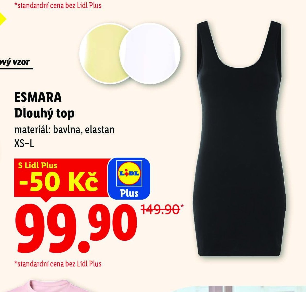 ESMARA Dlouhý top