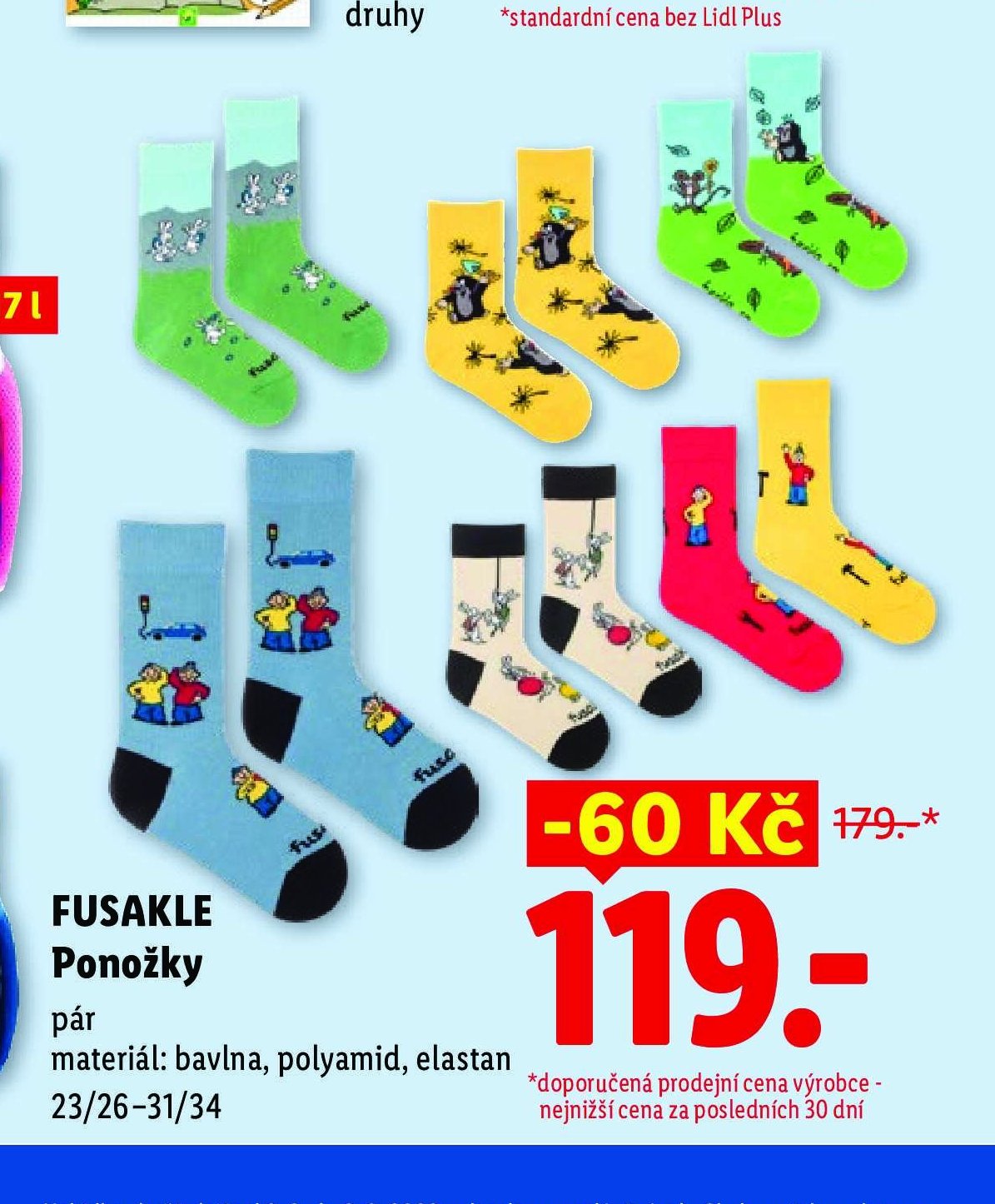 FUSAKLE Ponožky