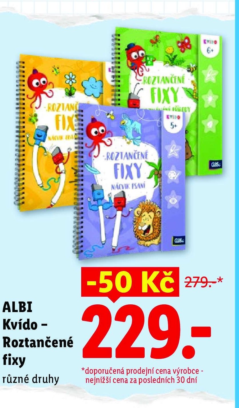 ALBI Kvído - Roztančené fixy