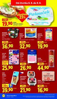 aktuální leták Lidl 6.8.2026-9.8.2026