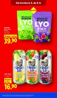 aktuální leták Lidl 6.8.2026-9.8.2026