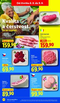 aktuální leták Lidl 6.8.2026-9.8.2026