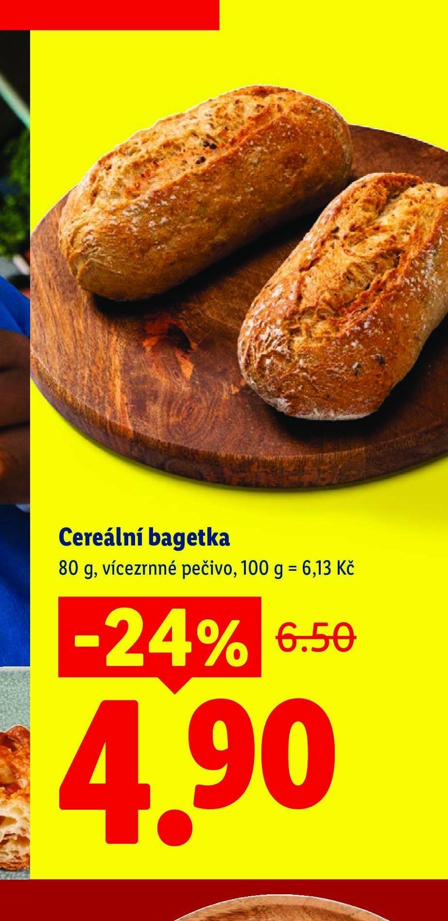 Cereální bagetka