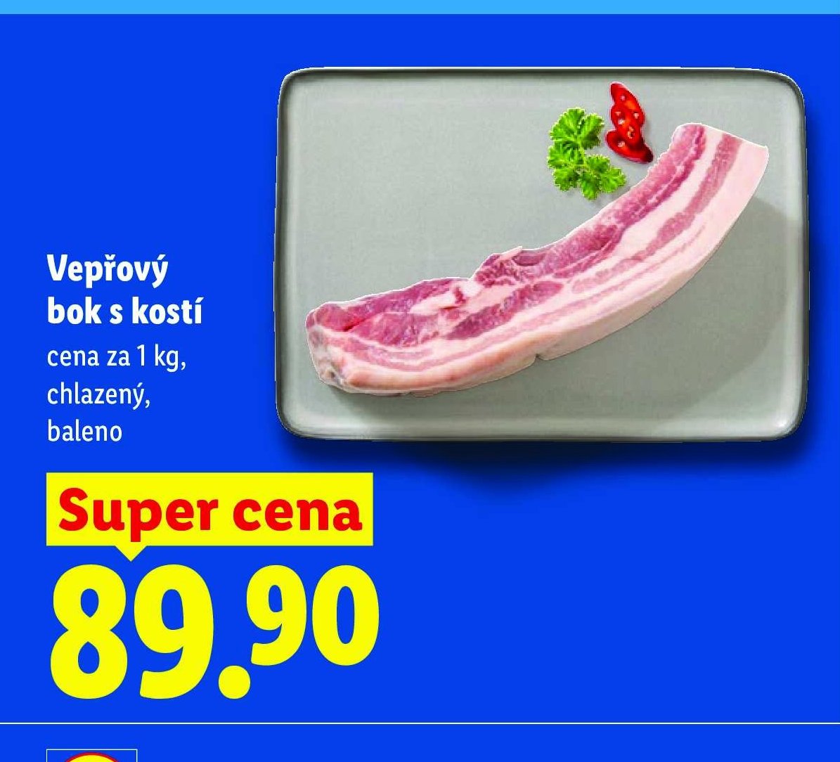 Vepřový bok s kostí