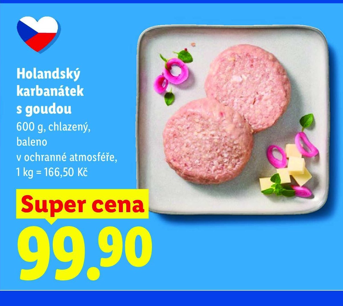 Holandský karbanátek s goudou