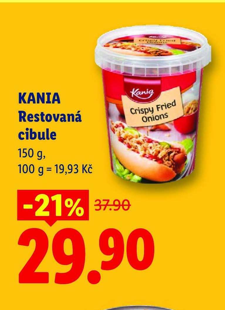 KANIA Restovaná cibule