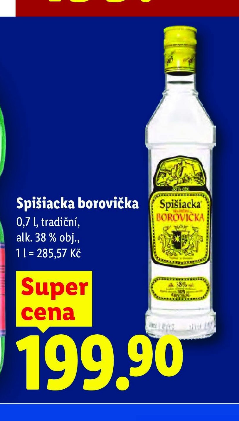 Spišiacka borovička