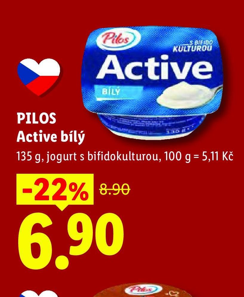 PILOS Active bílý