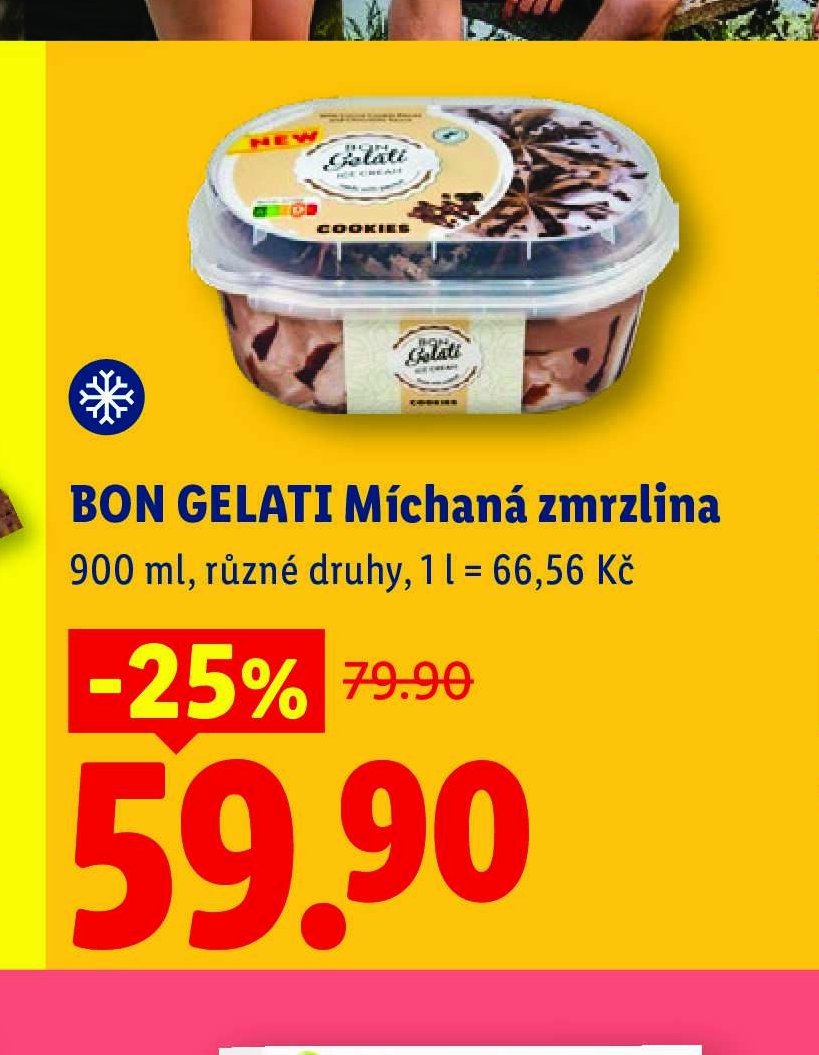 BON GELATI Míchaná zmrzlina