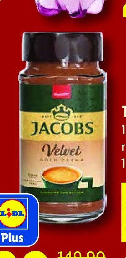 JACOBS Velvet Gold Crema 180 g