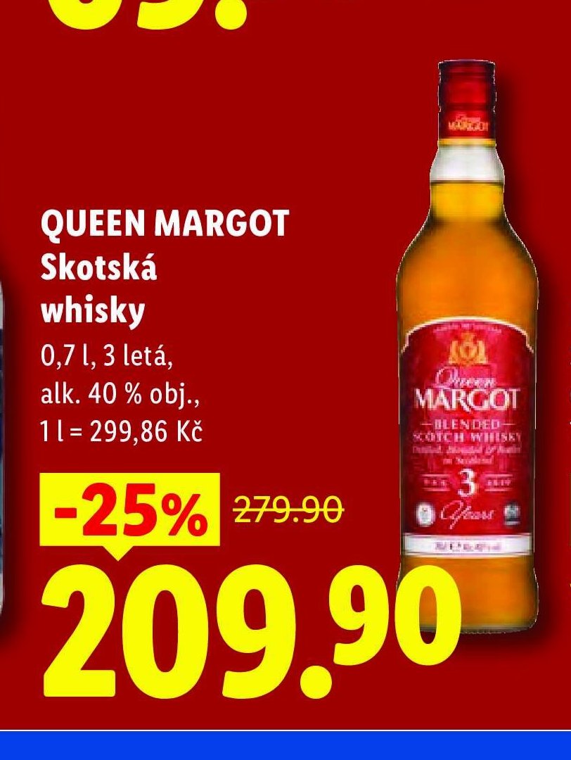Queen Margot Skotská whisky