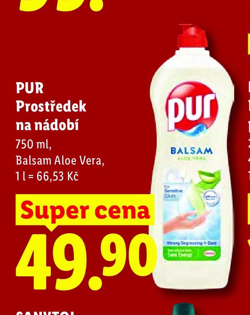 PUR Prostředek na nádobí