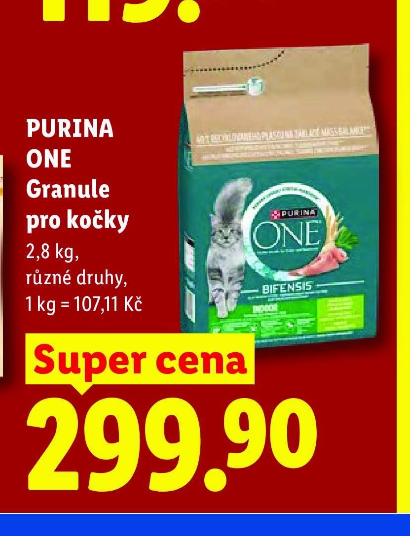 PURINA ONE Granule pro kočky