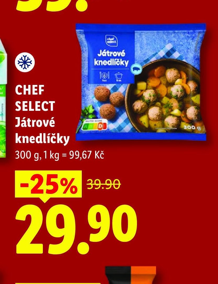 Chef Select Játrové knedlíčky