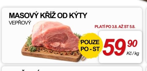 MASOVÝ KŘÍŽ OD KÝTY VEPŘOVÝ