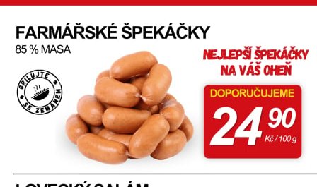 FARMÁŘSKÉ ŠPEKÁČKY