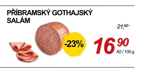 PŘÍBRAMSKÝ GOTHAJSKÝ SALÁM