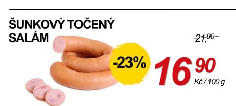 ŠUNKOVÝ TOČENÝ SALÁM