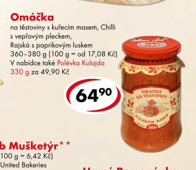 Omáčka na těstoviny