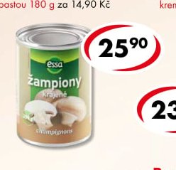 Žampiony krájené