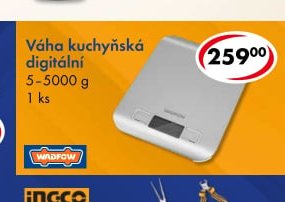 Váha kuchyňská digitální