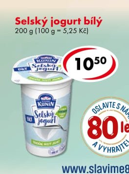 Selský jogurt bílý