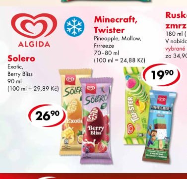 Solero, Twister, Minecraft