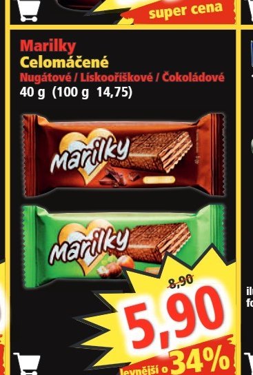 Marilky oplatky