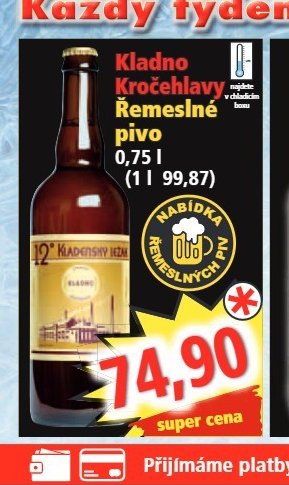 Kladno Kročehlavy Remeslné pivo