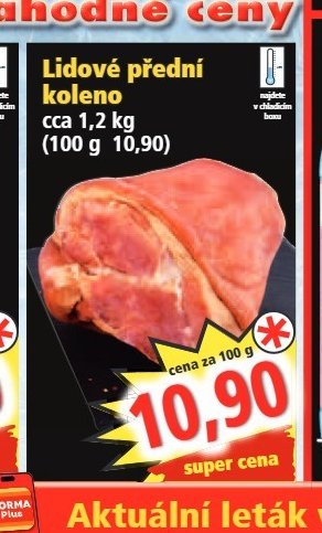 Lidové přední koleno