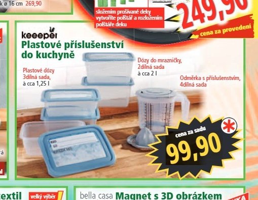 Keeeper Plastové příslušenství do kuchyně