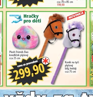 Plush Friends Bao knedlíček plyšový
