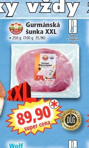 Gurmánská šunka XXL