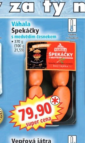 Váhala Špekáčky
