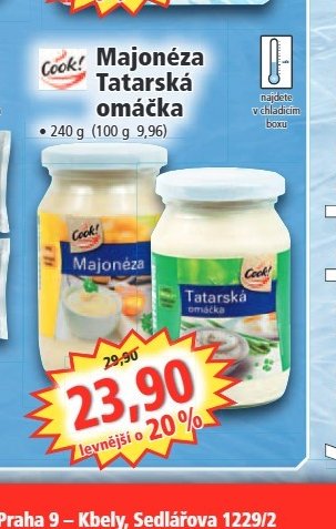 Cook! Majonéza Tatarská omáčka