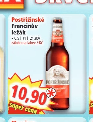 Postřižinské Francinův ležák