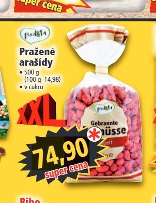 Pražené arašídy