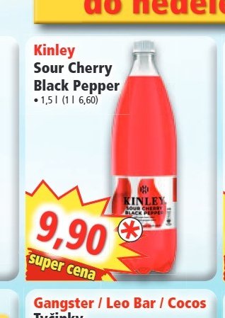 Kinley Sour Cherry Black Pepper
