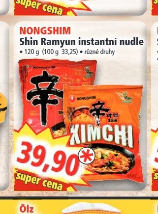 NONGSHIM Shin Ramyun instantní nudle