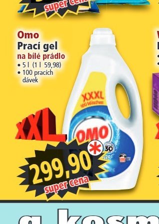Omo Prací gel